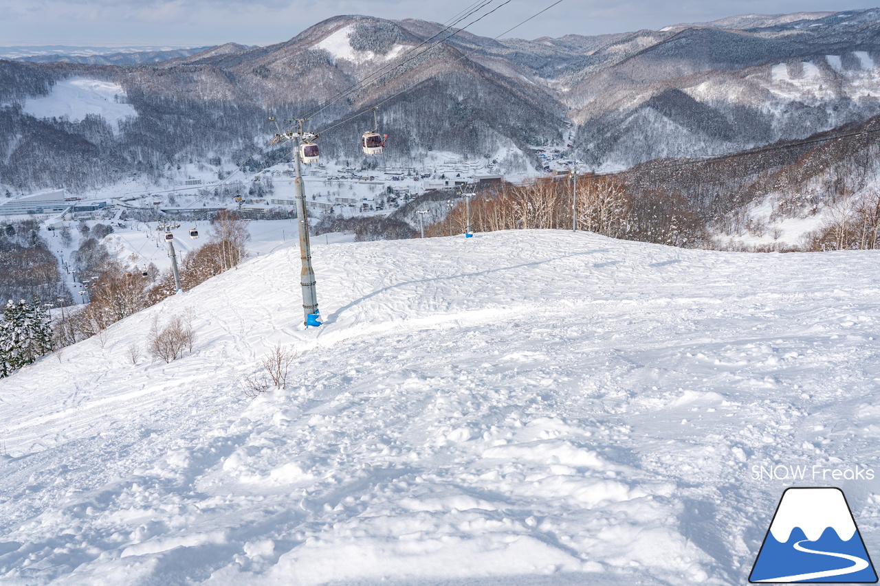 マウントレースイ｜お正月の記録的な大雪でゲレンデのコンディションはバッチリ！凸凹の未圧雪エリアを楽しみましょう♪